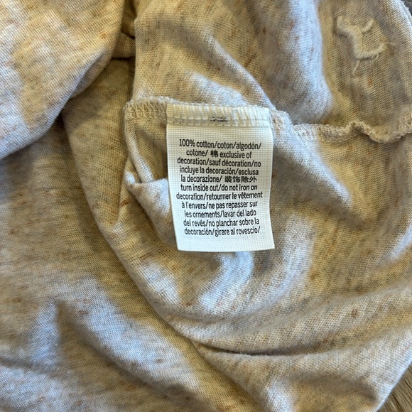 PINK Crop Oatmeal Shirt - Picture 4 of 4